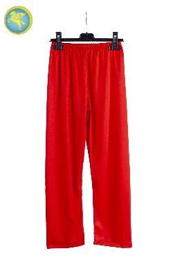 PANTALONE IN MAGLINA ROSSO